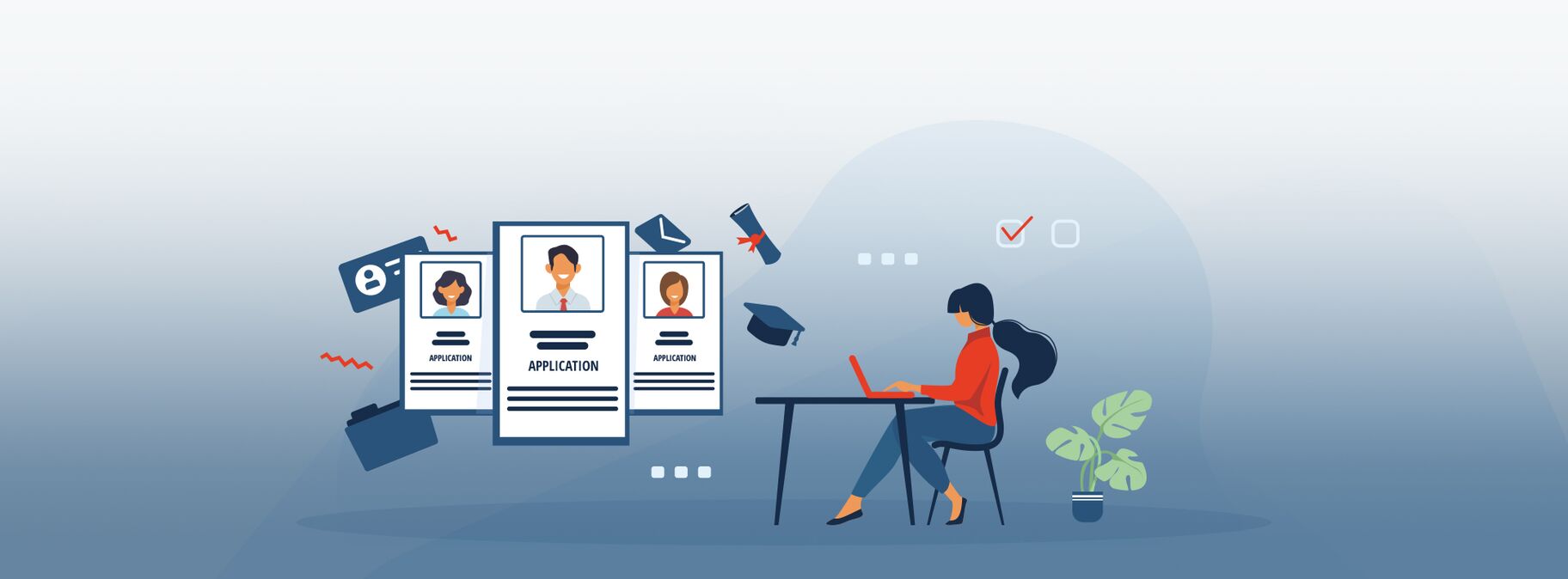 Headerbild Bewerbung